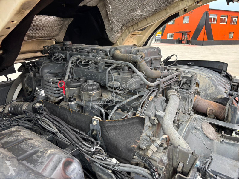 شاحنة Scania P410 4x4+2 HYDRAUICS / FRONT AXE 9T