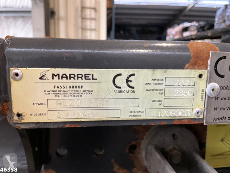 شاحنة DAF FAN  450 Euro 6 Marrel 20 Ton...