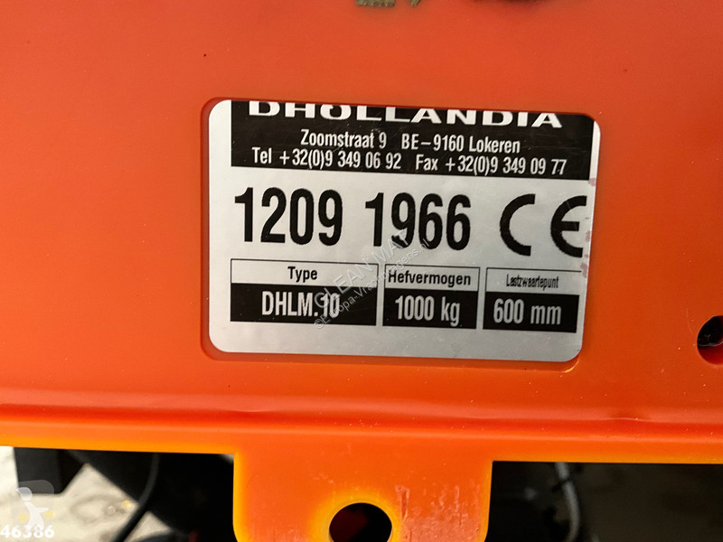 شاحنة Iveco 70C17 DHollandia laadklep Just...
