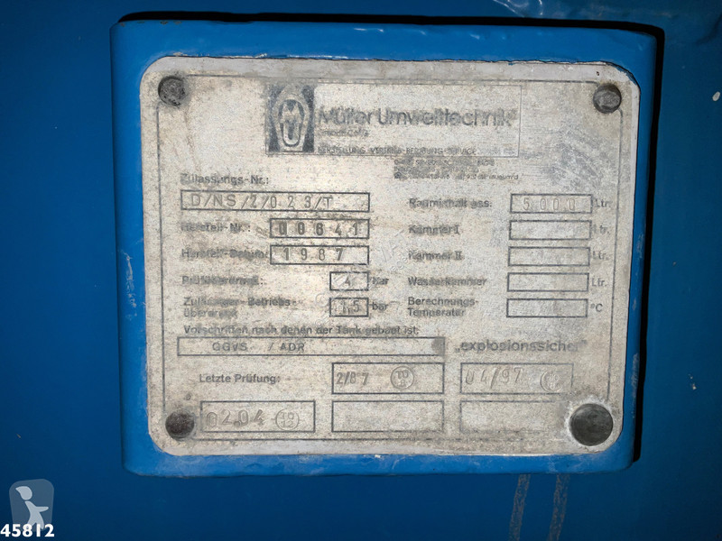 شاحنة MAN TGA Euro 5 21 Ton haakarmsysteem