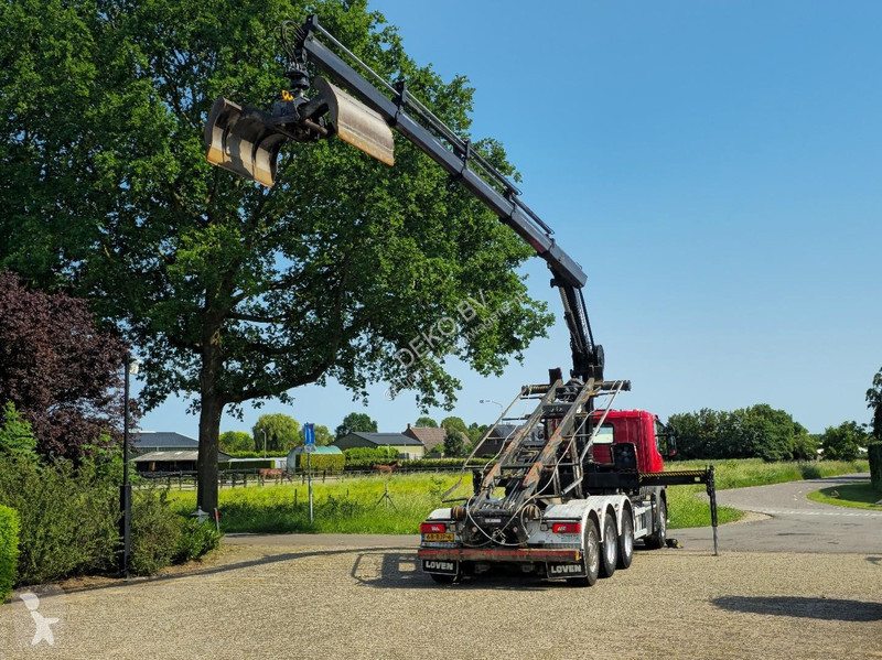 شاحنة Scania 410 CRANE/CONTAINER!! ZERO...