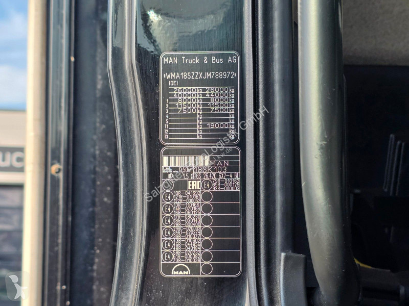 شاحنة MAN 26.420 6x2-4 / Lenk-Lift /...