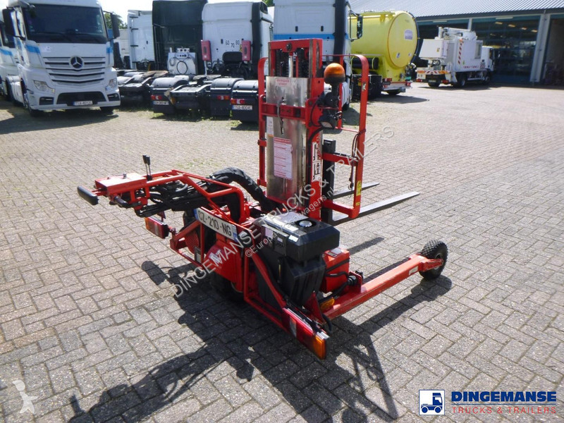 شاحنة Renault 270 4x2 curtain sider +...