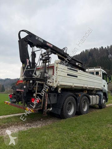 شاحنة MAN TGS 6X4 Blatt Blatt Hiab 144 Hochschtand