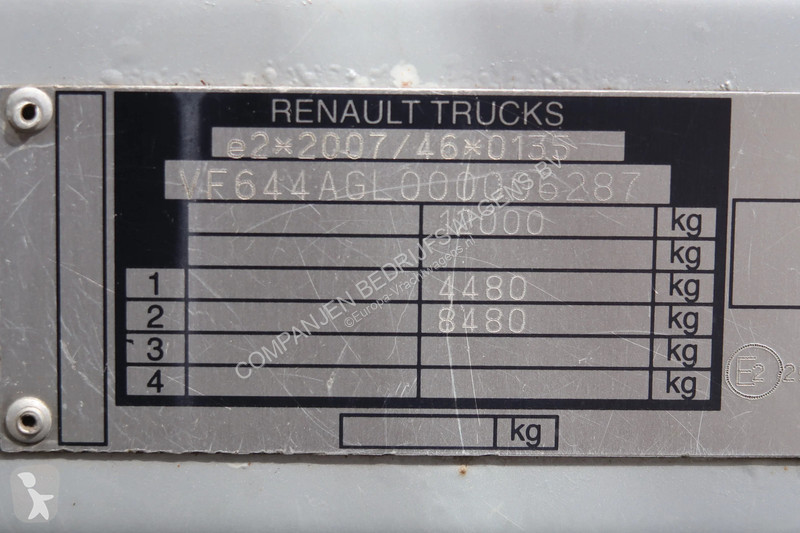 شاحنة Renault Hogedruk Reinigingstruck Cleaning...