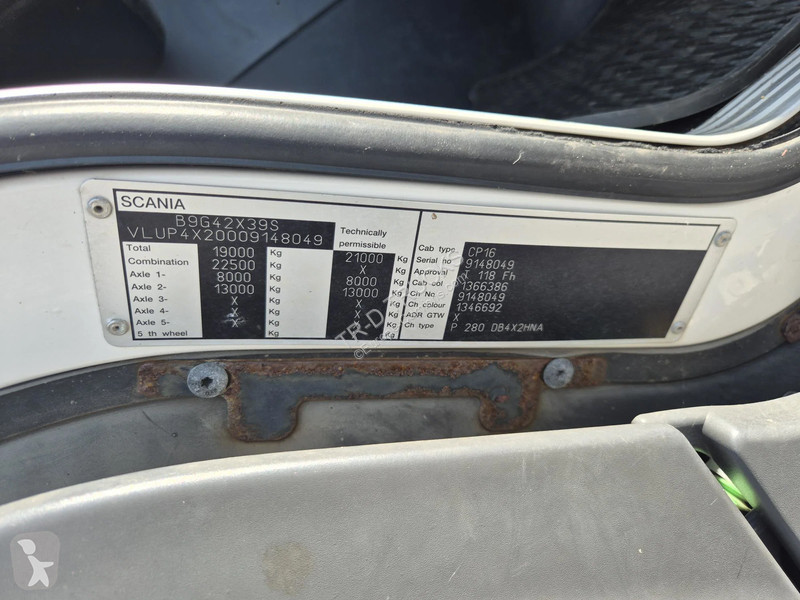 شاحنة Scania P280 FUEL / CARBURANT 00L - 4 COMP...