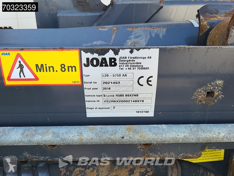 شاحنة Scania R580 R 6X2 N-Truck JOAB 20-5750...