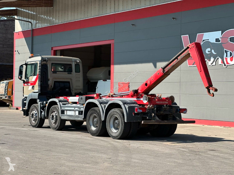 Camion MAN 35.420 8x4 BL MEILLER RK 30.70K Navi...