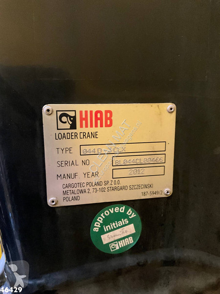 شاحنة Renault 220 Hiab 4 Tonmeter laadkraan
