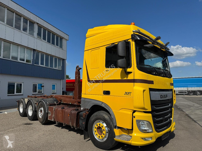 شاحنة DAF 510 8X2 EURO 6 + MEILLER 20 TON HOOKLIFT