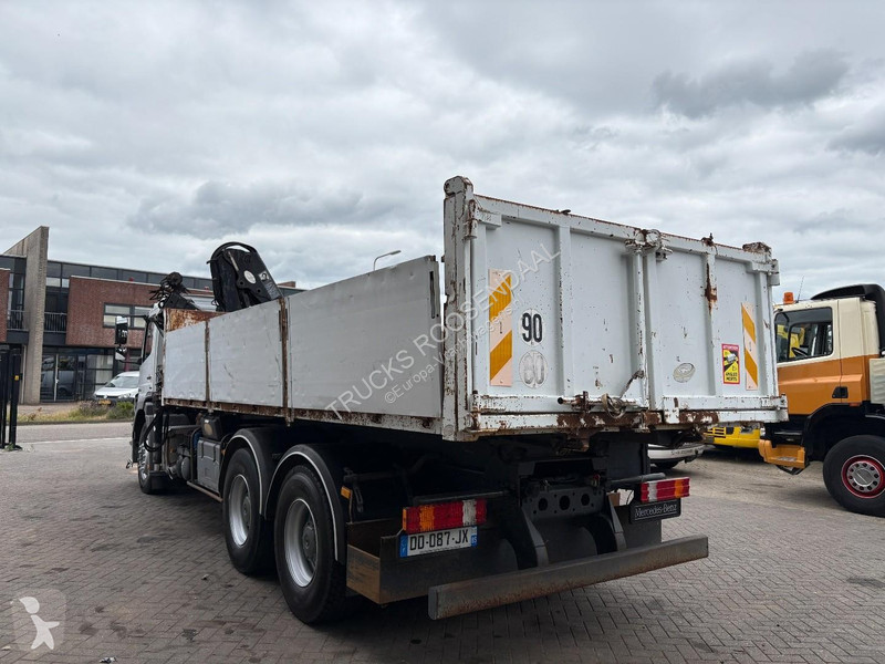 شاحنة Mercedes 2633 + HIAB 122 B-2 + 6X4 +...