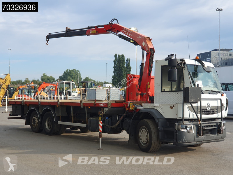 شاحنة Renault 320 6X2 Fassi F95A.22 Manual...