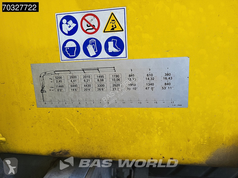 شاحنة DAF 250 4X2 Hyva Crane Remote Euro 6