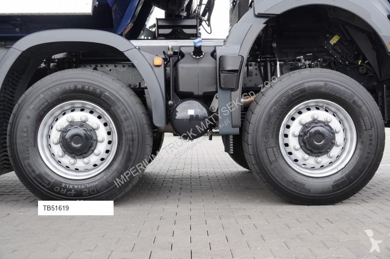 Kamion MAN TGS / 8X6 / WYWROTKA / TYLNOZSYPOWA...
