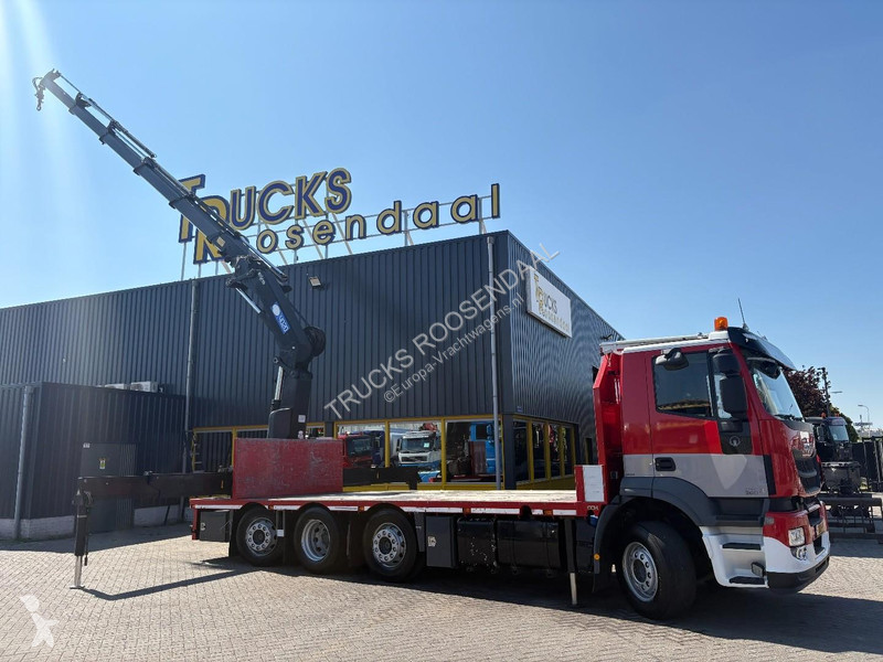 شاحنة Iveco 360 + HMF 4020 K5 + EURO 6 + JIB...