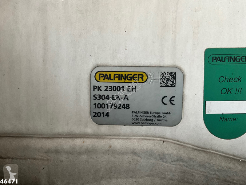 شاحنة DAF FAS  330 Euro 6 Palfinger 23 Tonmeter...