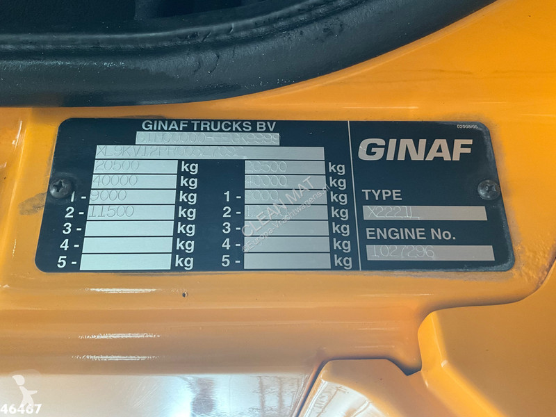 شاحنة Ginaf X 2221 L 4x4 Hiab 9 Tonmeter...
