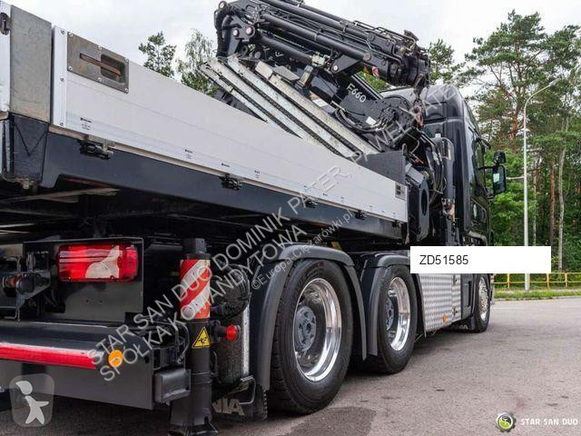 Камион Scania R480 6x4 FASSI F660RA.2.26...