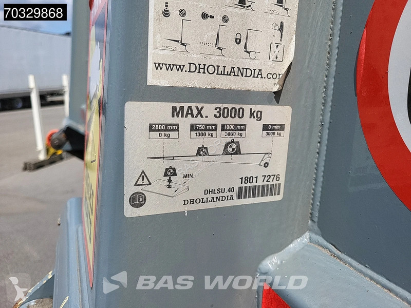 شاحنة Mercedes 2536 6X2 3000kg Ladebordwand...