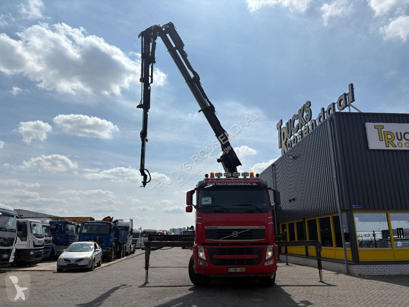 شاحنة Volvo 12460 + HIAB 700E-6 HI HIPRO + JIB...