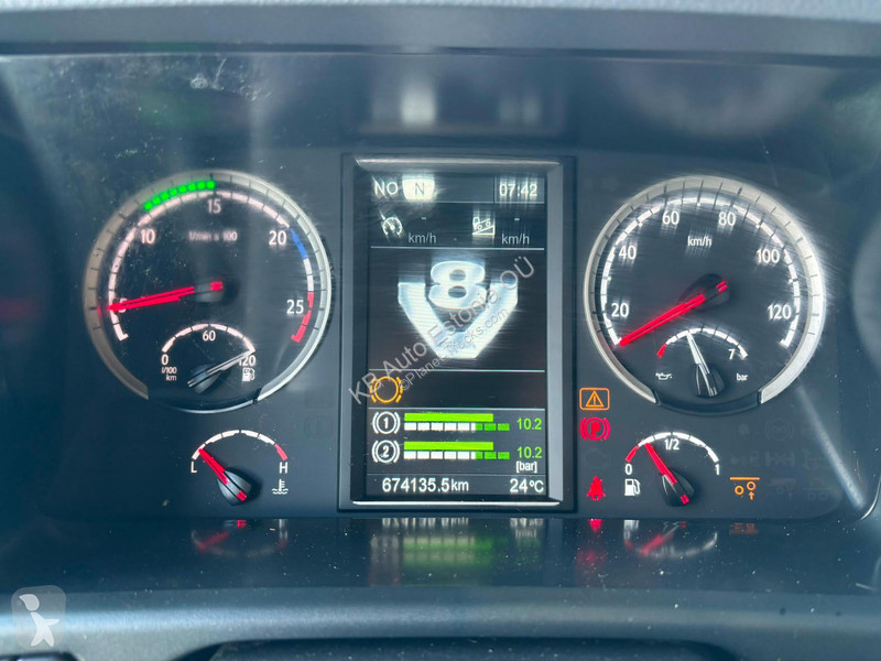 شاحنة Scania R580 8x4 RETARDER / HYDRAUIC...