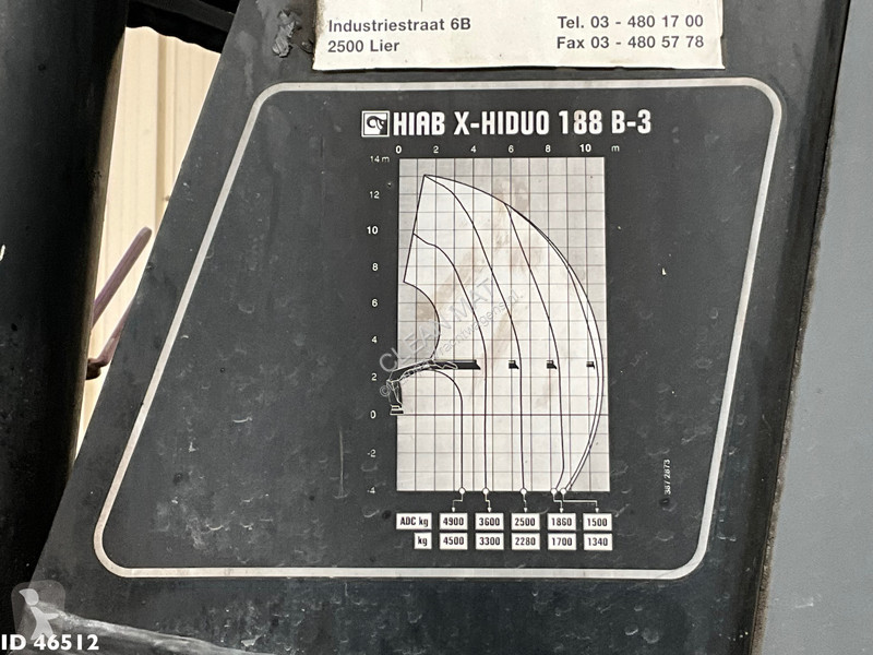 شاحنة MAN TGS Euro 6 Hiab 18 Tonmeter laadkraan...