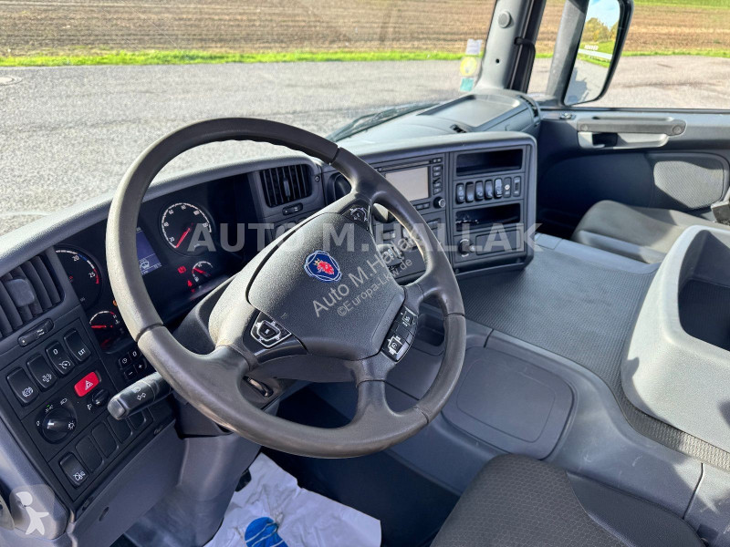 شاحنة Scania 410 Abrollkipper 8x4 alfinger...