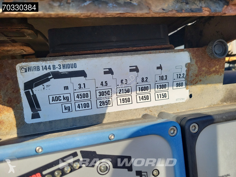 شاحنة DAF 460 8X2 HIAB 144 B-3 HIDUO Crane kran...