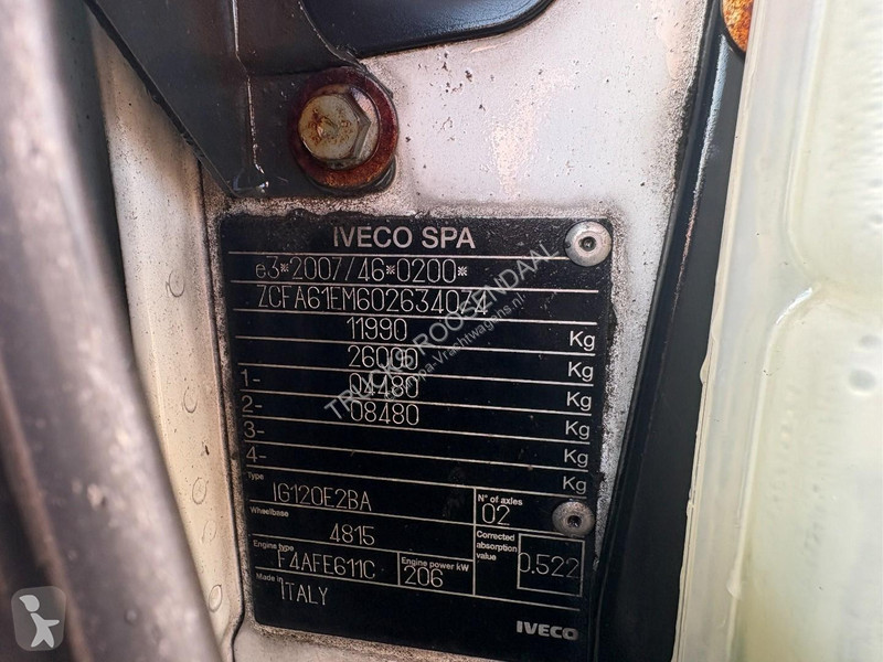 Грузовик Iveco 120E28 + DHOLLANDIA LOADLIFT +...