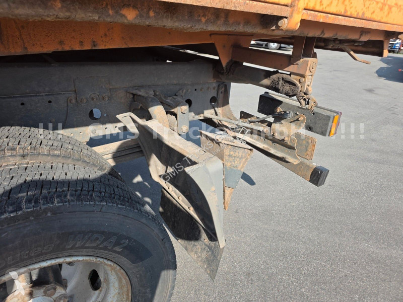 Camion Mercedes 1218 / Kipper+Kran / load...
