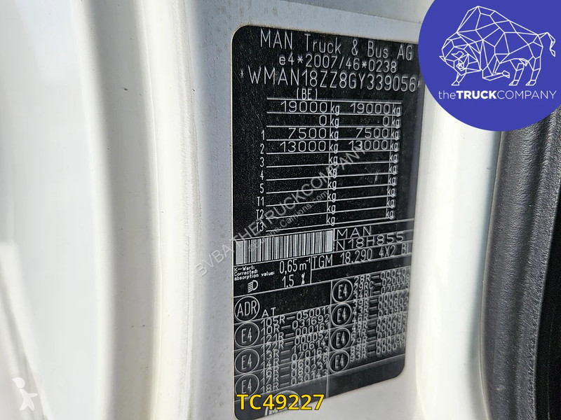 Vrachtwagen MAN TGM 290