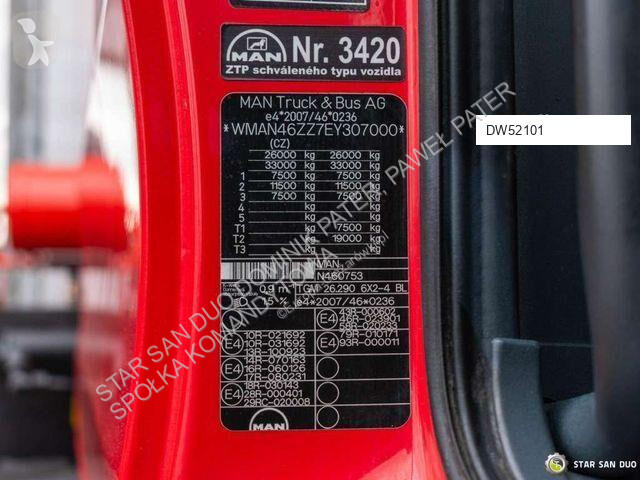 Vrachtwagen MAN PK 26002 EH