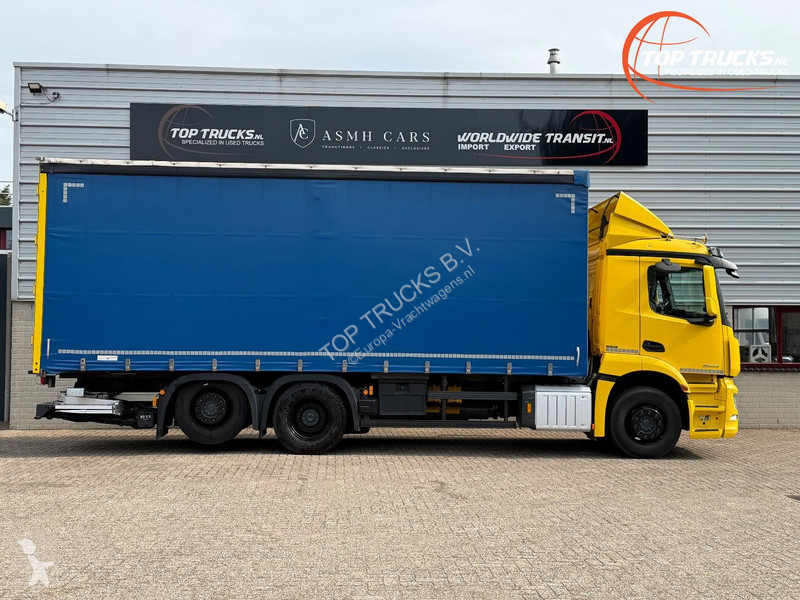 Camión Mercedes 2543 6x2 Retarder - Curtainside...