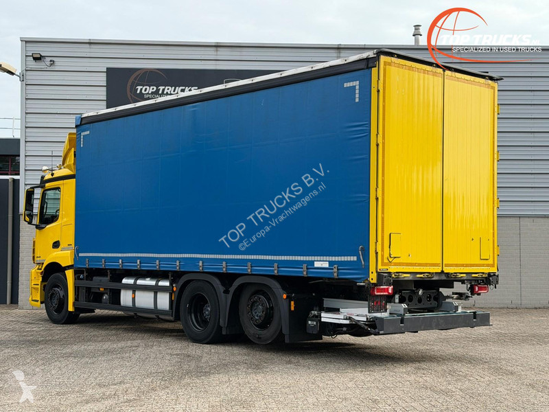 Camión Mercedes 2543 6x2 Retarder - Curtainside...