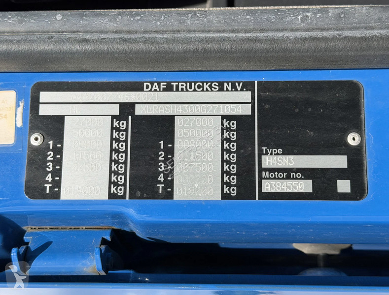 Camião DAF 480 FAR SSC EURO 6 ISOLATED BOX...
