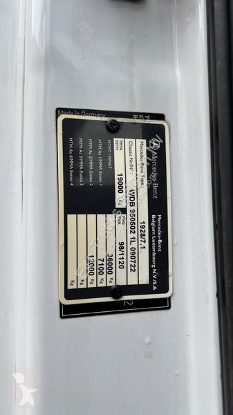 Camion Mercedes 1828 (BELGIAN TRUCK / HIAB 122...