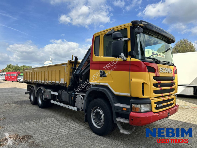 Camião Scania G420 6x4 - RETARDER - HIAB 166 E3...