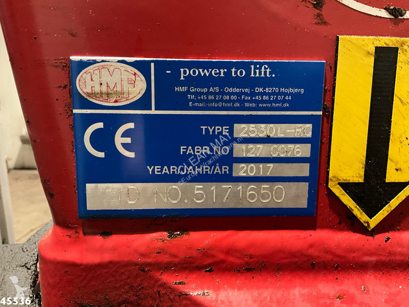 Scania Euro 6 CNG HMF 25 Tonmeter laadkraan truck