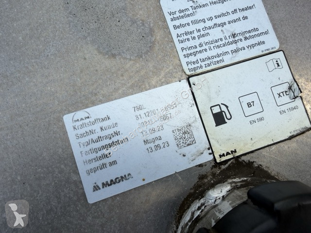 Kamion MAN TGX 26.520 6x2-4 LL CH, gelenkte...