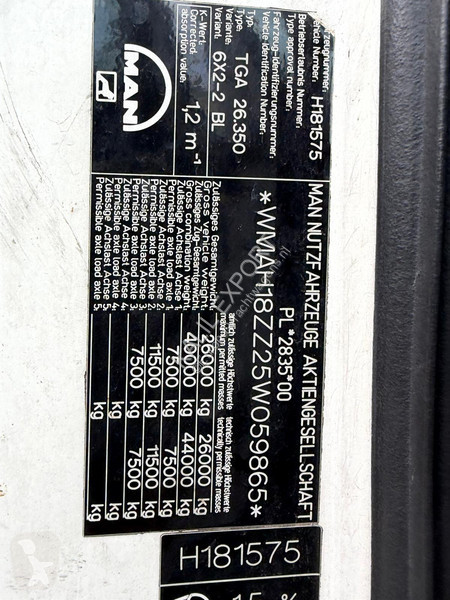 Camión MAN 26.350 Fuel Tank Truck 6x2 20.060...
