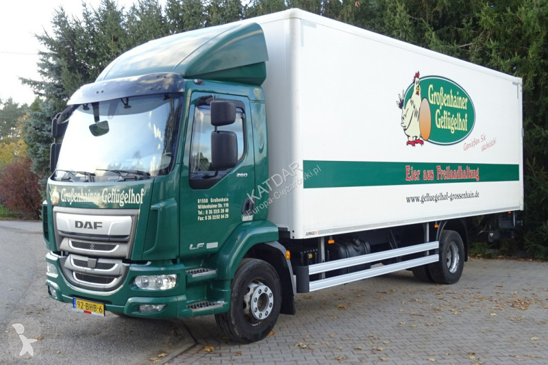 Kamion DAF LF 260 Euro 6 kontener 18 palet...