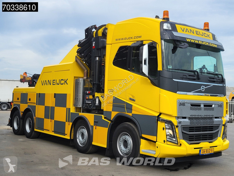 Camión Volvo 750 8X4 NL-Truck HIAB 1058 Miller...