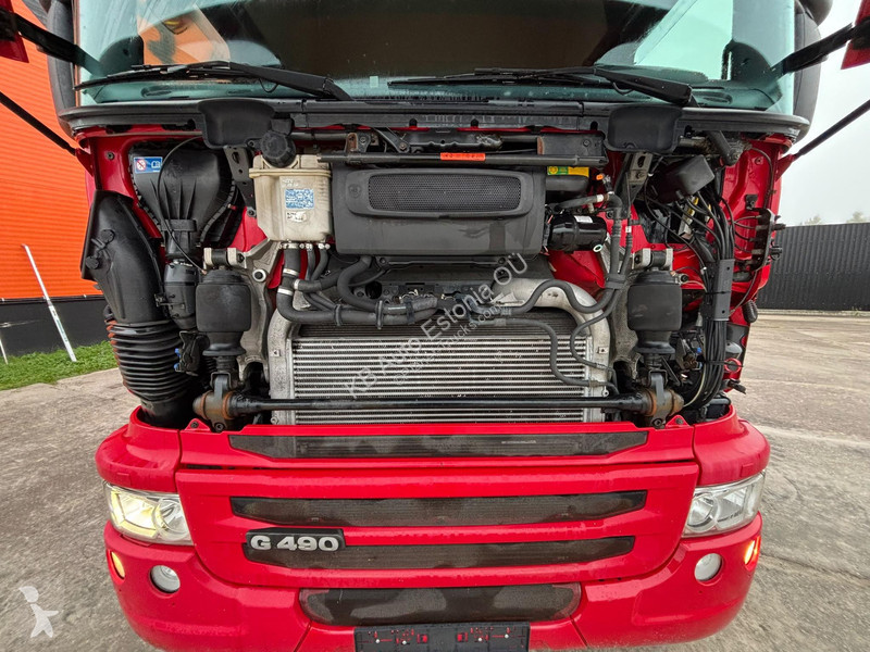 Camión Scania 490 8x4 OPENSIDE BOX