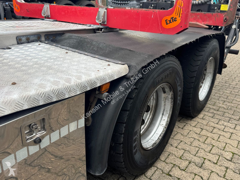 Lastbil MAN 33.500  6x4 Holztransporter Kran...