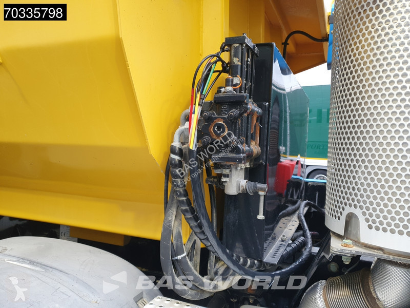 Lastbil MAN TGS 8X4 15m3 tipper steel...