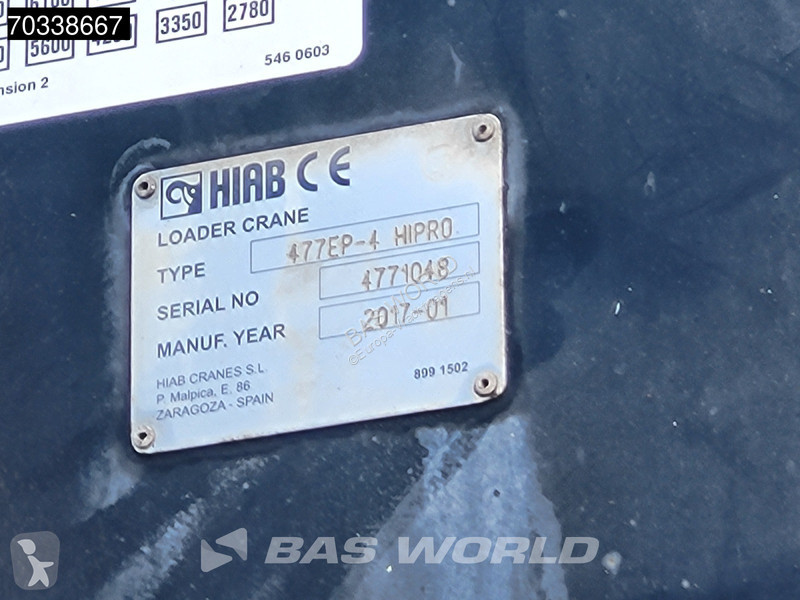 Renault C 460 6X4 HIAB 477 EP 4 HIPRO Crane...