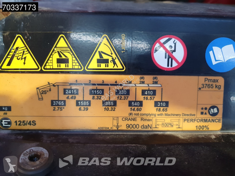 Volvo 330  4X2 EFFER 125/4S Crane Kran 1500kg...