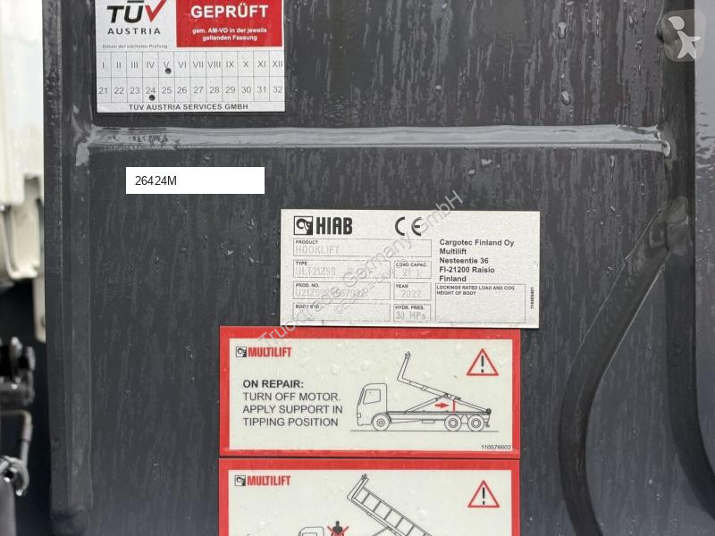 Teherautó Volvo FH 460 6x2*4