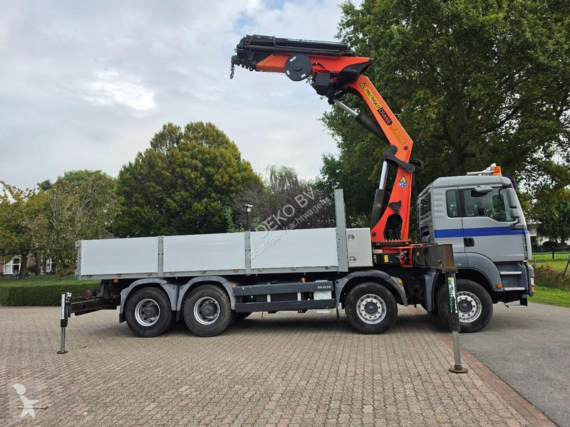 MAN 41.430 8x4 CRANE 44tm/WINGER REMOTE...