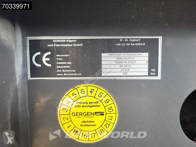 Volvo 370 6X2 Gergen GRK 20/70 D...